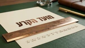 סרגל על ציר זמן תחת הכותרת "מועד הקרע".